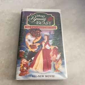 Beauty of the beast the enchanted Christmas vhs